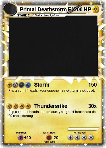 Pokemon Primal Deathstorm EX