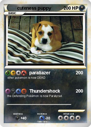 Pokemon cuteness puppy