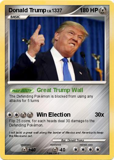Pokemon Donald Trump