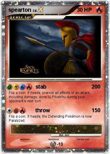Pokemon spearton