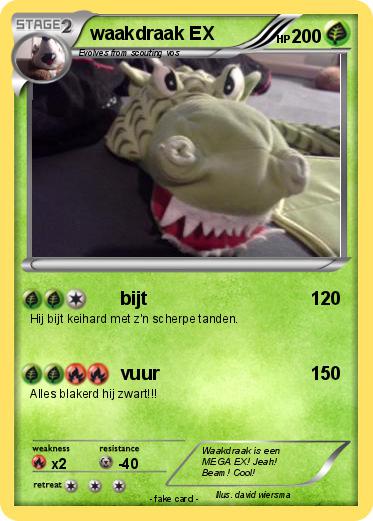Pokemon waakdraak EX