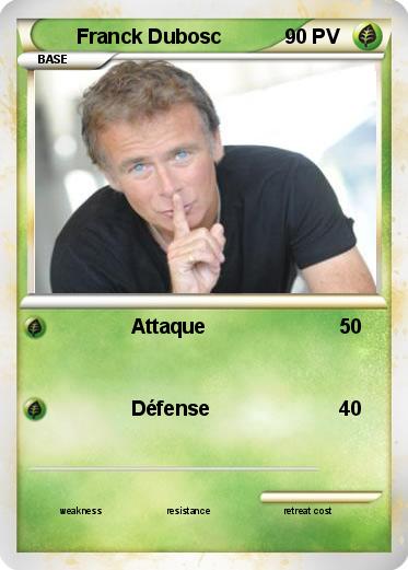 Pokemon Franck Dubosc