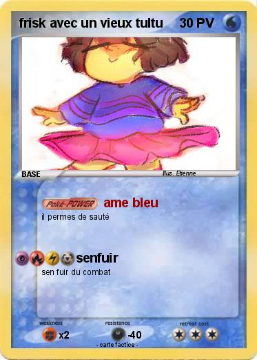 Pokemon frisk avec un vieux tultu