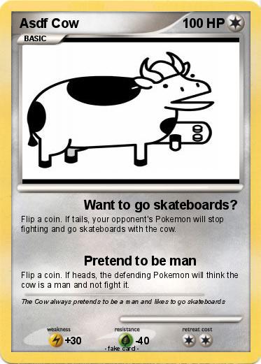 Pokemon Asdf Cow