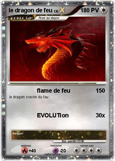 Pokemon le dragon de feu