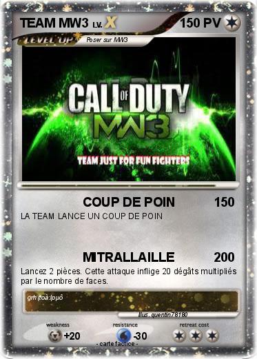 Pokemon TEAM MW3