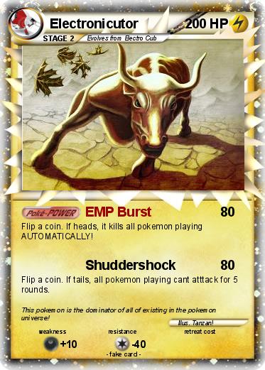 Pokemon Electronicutor