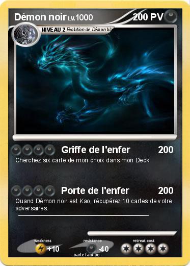 Pokemon Démon noir