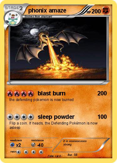 Pokemon phonix amaze