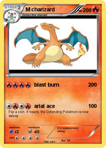 Pokemon M charizard