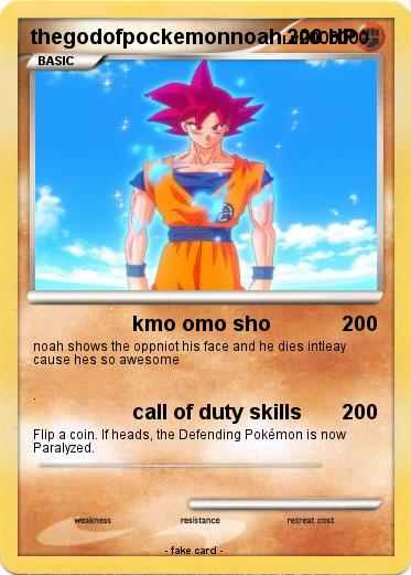Pokemon thegodofpockemonnoah