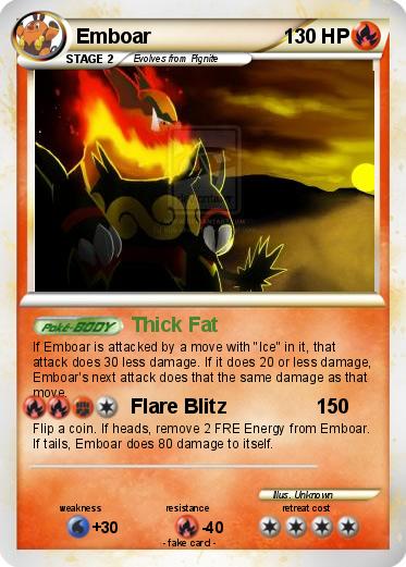Pokemon Emboar