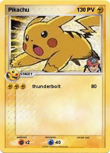Pokemon Pikachu