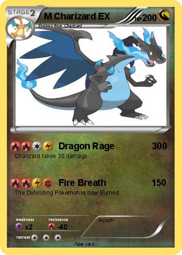 Pokemon M Charizard EX
