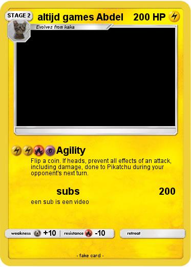Pokemon altijd games Abdel