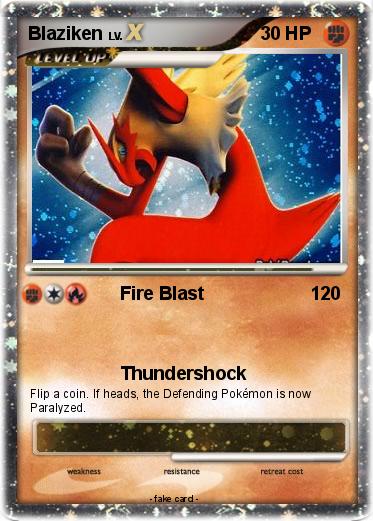 Pokemon Blaziken