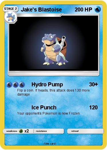 Pokemon Jake's Blastoise