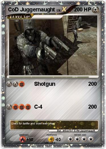 Pokemon CoD Juggernaught