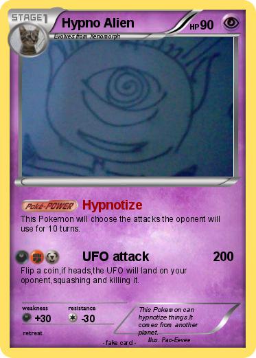 Pokemon Hypno Alien