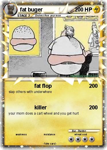 Pokemon fat buger