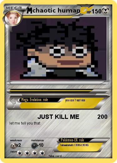 Pokemon chaotic human