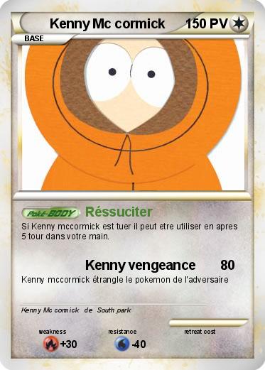 Pokemon Kenny Mc cormick