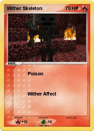Pokemon Wither Skeleton