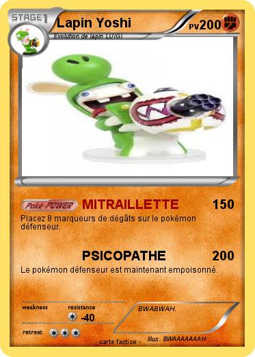 Pokemon Lapin Yoshi