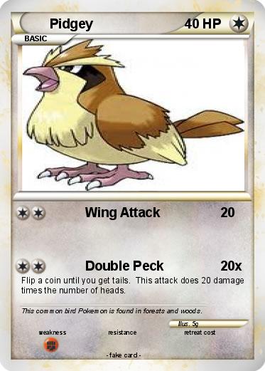 Pokemon Pidgey