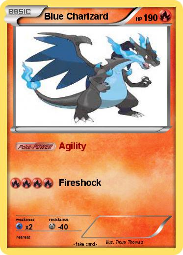 Pokemon Blue Charizard
