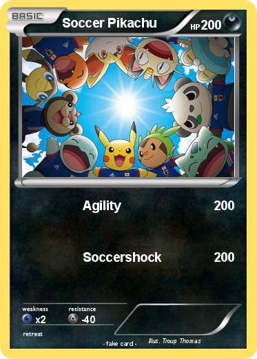 Pokemon Soccer Pikachu