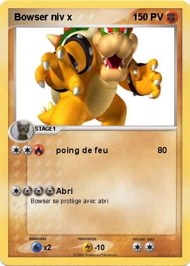 Pokemon Bowser niv x
