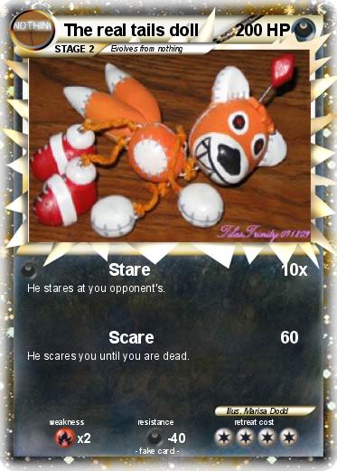 Pokemon The real tails doll