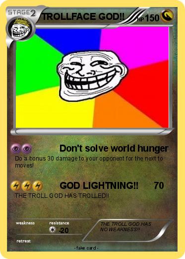 Pokemon TROLLFACE GOD!!