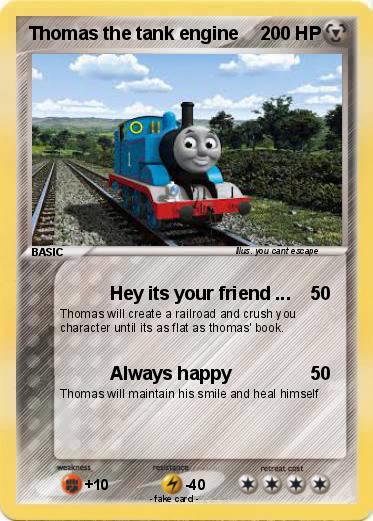 Pokemon Thomas the tank engine