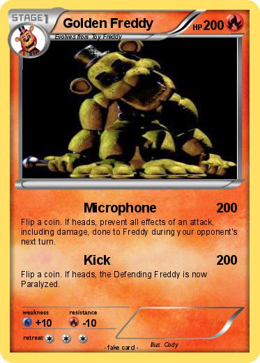 Pokemon Golden Freddy