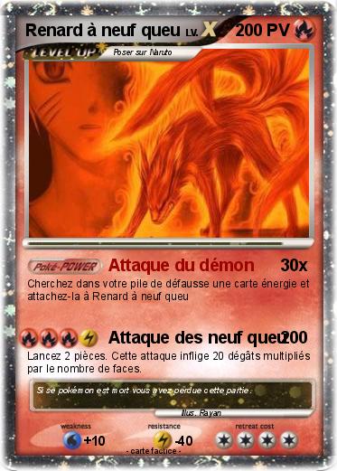 Pokemon Renard à neuf queu