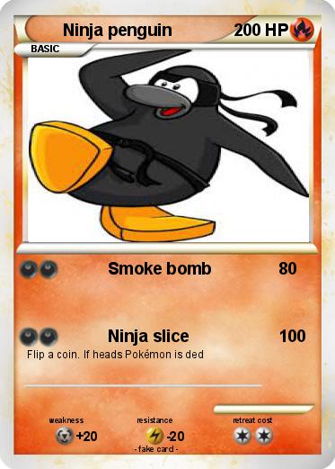 Pokemon Ninja penguin