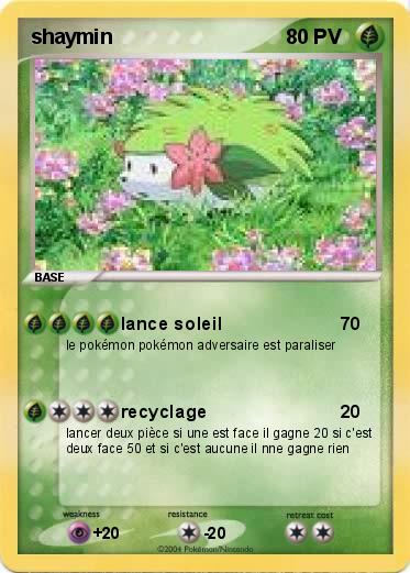 Pokemon shaymin