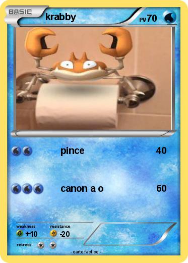 Pokemon krabby