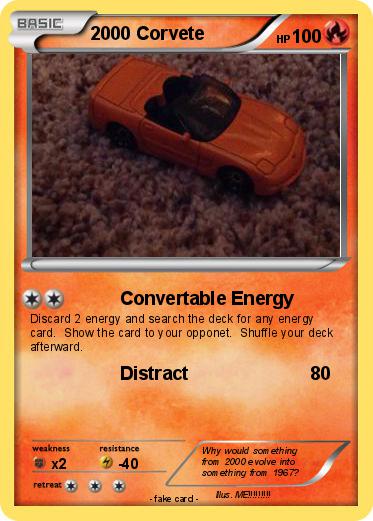 Pokemon 2000 Corvete