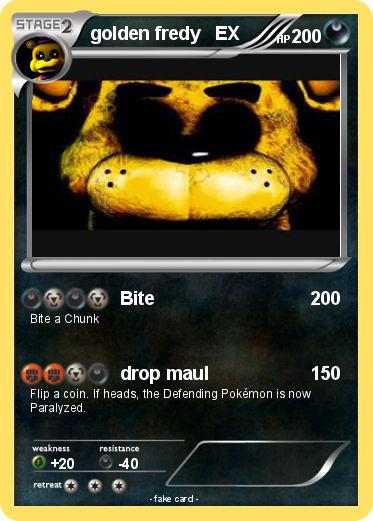 Pokemon golden fredy   EX