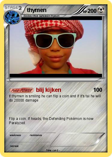 Pokemon thymen