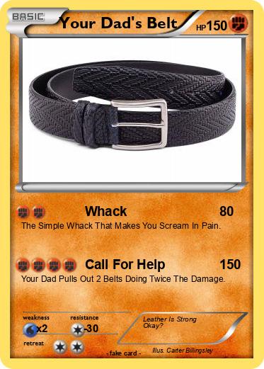 Pokemon Your Dad's Belt