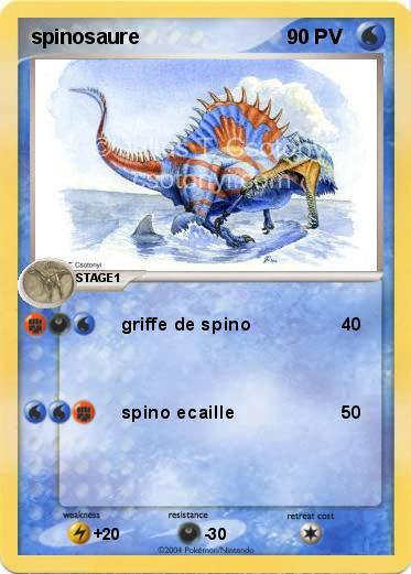 Pokemon spinosaure