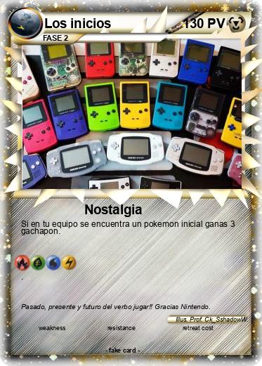 Pokemon Los inicios