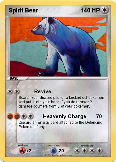Pokemon Spirit Bear