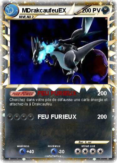Pokemon MDrakcaufeuEX