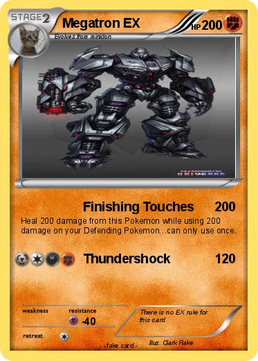 Pokemon Megatron EX