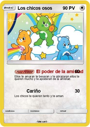 Pokemon Los chicos osos